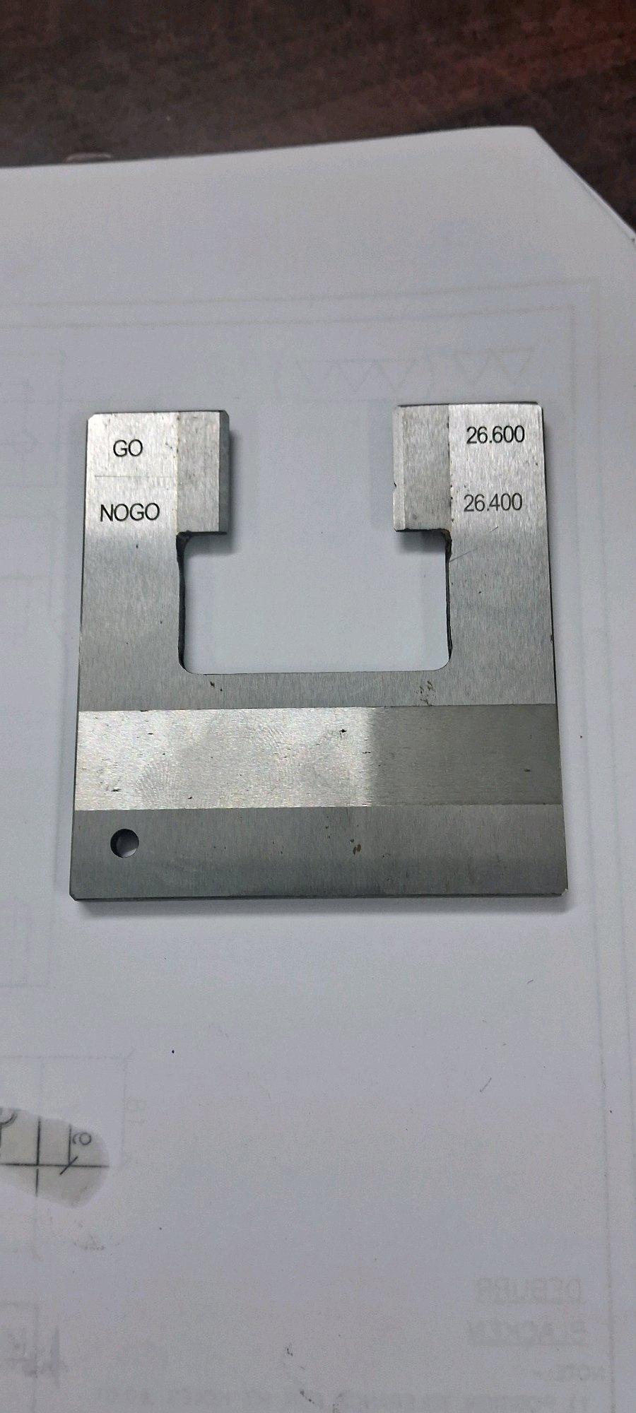 Snap Gauge technical diagram